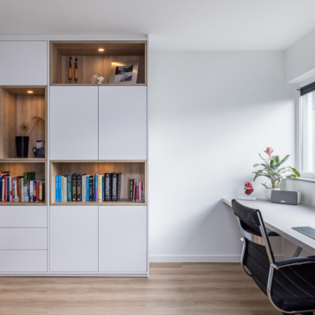 werkkamer in huis