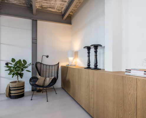 Industrieel interieur