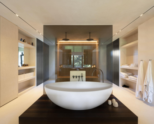 badkamer met vrijstaand bad